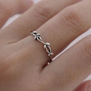 Boho Leaf Ring #1968